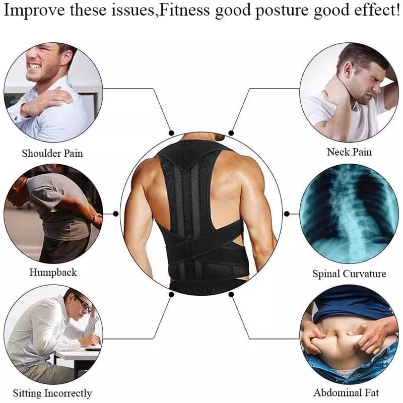Adjustable Posture Corrector Belt