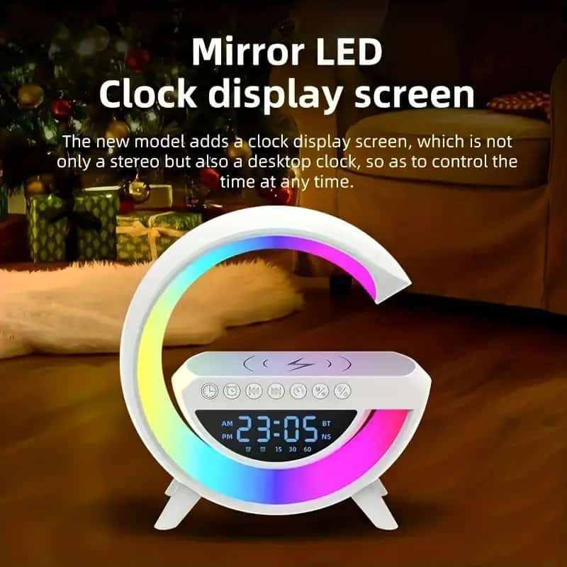 G Shape Bluetooth Speaker + Wireless Charger