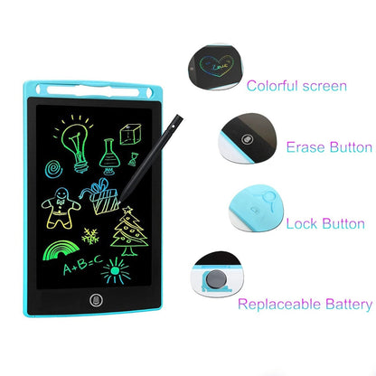 Kids Multi Colour writing tablet ( 8.5 inch )