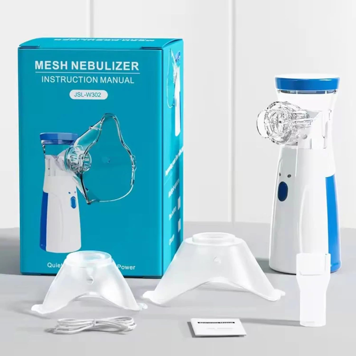 Medical Silent Mesh Nebulizer – Silent, Efficient & Travel-Friendly