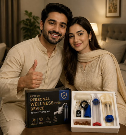 Premium Men’s Vacuum Wellness Pump + Herba Tiger Oil
