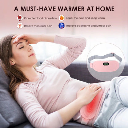 Women Period Pain Cramp Relief Belt